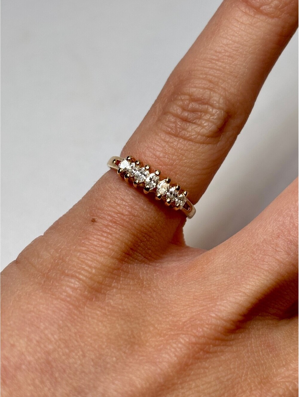 14k Yellow Gold Diamond Ring